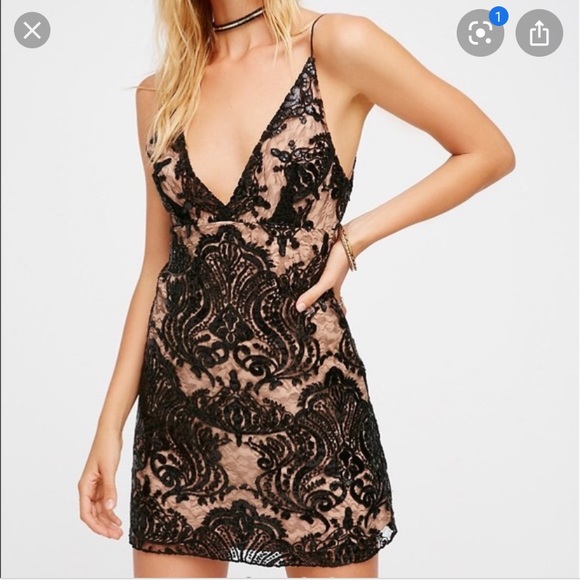 Free People Night Shimmer dress - Picture 1 of 2